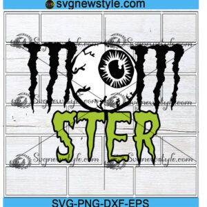 Halloween Momster svg Png