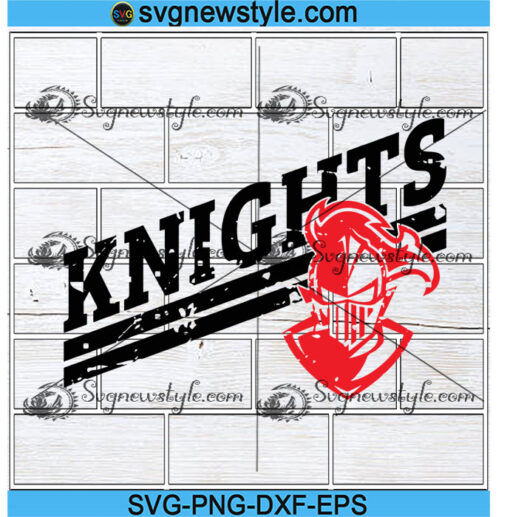 Grunge Knights Football Svg