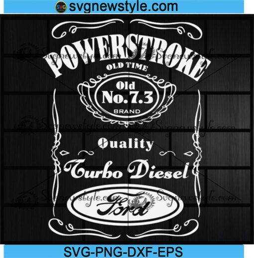 POWERSTROKE FORD DIESEL Svg