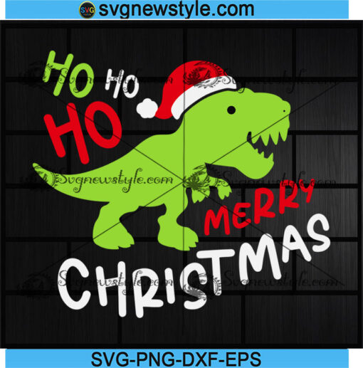 Christmas Dinosaur Svg Designs