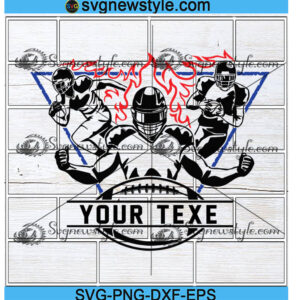 American Football Logo team svg