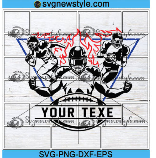 American Football Logo team svg