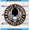 Skull Harley Davidson Svg Png