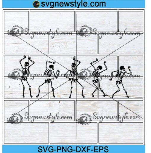 Dancing Skeleton svg Designs