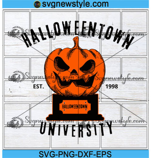 Halloween Town University svg Designs