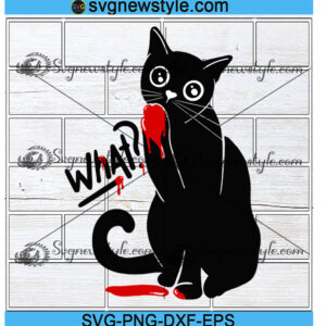 What Murder Kitten Svg