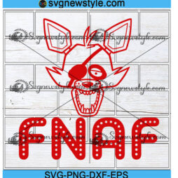 FNAF Foxy Svg