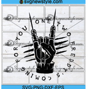 Freddy Krueger svg Designs