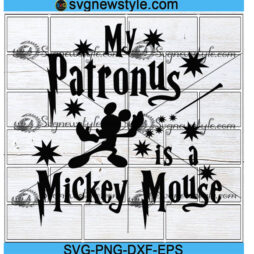 My Patronus Is A Mickey Mouse Harry Potter Svg