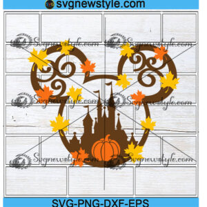 Mouse Fall Castle svg