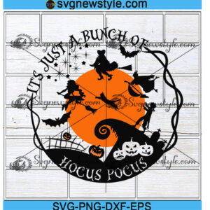It's just a bunch of Hocus Pocus svg Designs