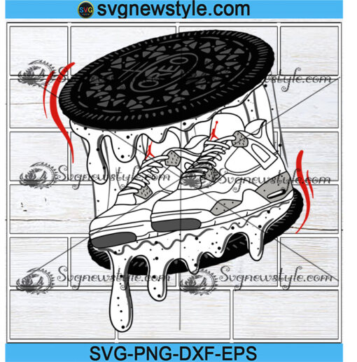 Oreo Sneaker Air Jordan Funny svg