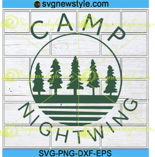 Original Camp NightWing svg