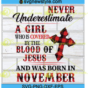 November Birthday SVG