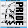 Eagle Pride Mascot Sports Svg