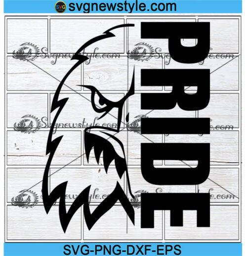 Eagle Pride Mascot Sports Svg