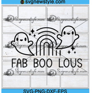 Fab Boo Lous Svg