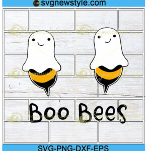 Boo Bees Svg