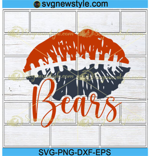 Bears Lips Svg