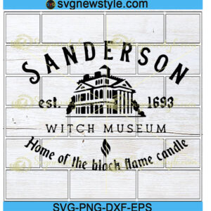 Sanderson Witch Museum Svg Files