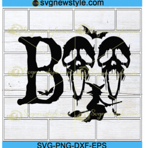 Boo Witch Svg