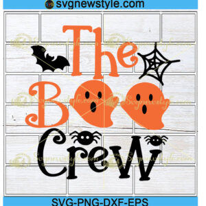 The Boo Crew Svg