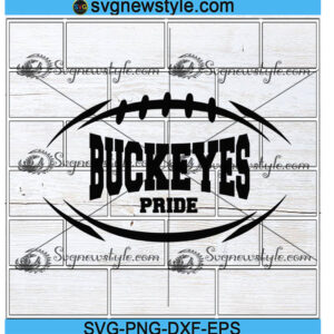 Buckeyes football svg Png