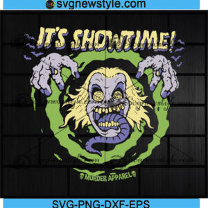 Beetlejuice It's Showtime Svg
