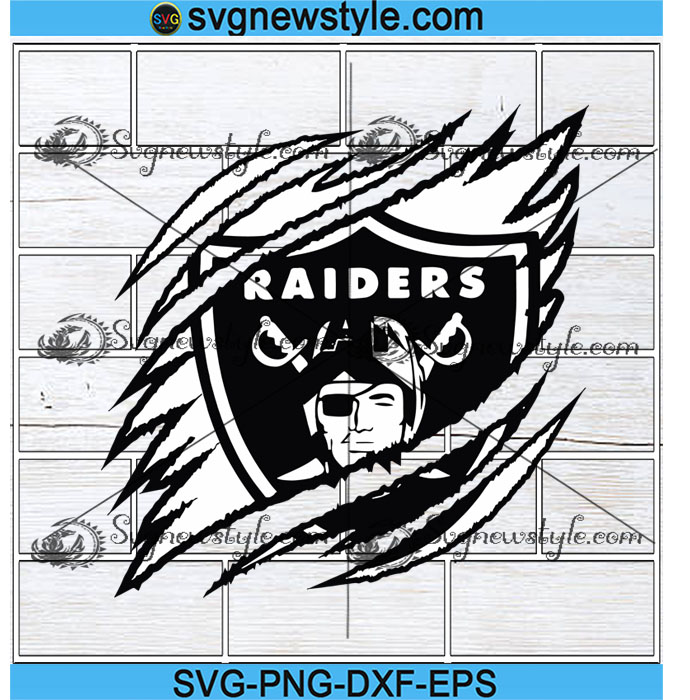 Las Vegas Raiders Torn Shirt svg, nfl svg, eps, dxf, png, digital file