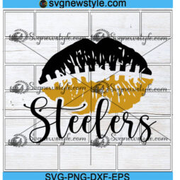 Steelers Lips Svg