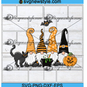 Halloween Gnomes Svg Png