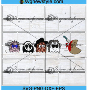 Halloween arcade design pac man svg