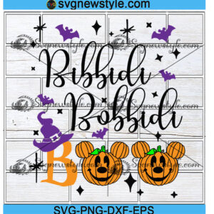 Bibbidi Bobbidi Boo Svg