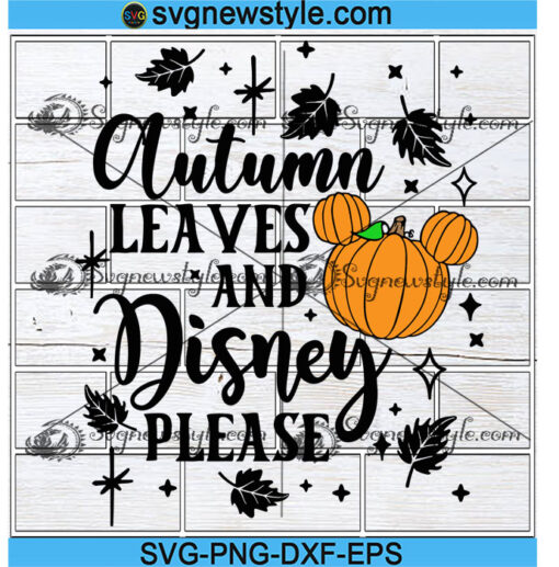 Autumn Leaves Svg