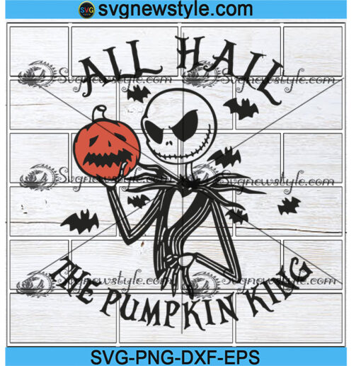 All Hail The Pumpkin King Svg