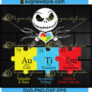 Autism Awareness Puzzle Svg