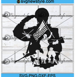 US Soldier svg Cricut File