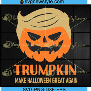 Trumpkin Halloween Svg