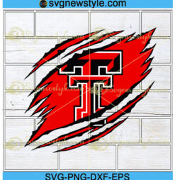 Texas Tech Ripped svg