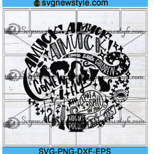 Hocus Pocus Theme Svg