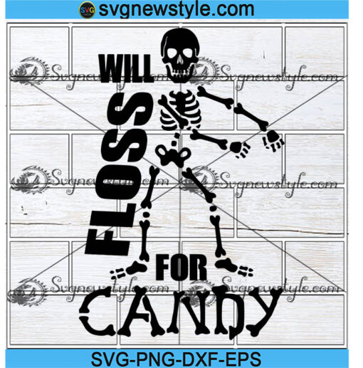 Will Floss for Candy Svg