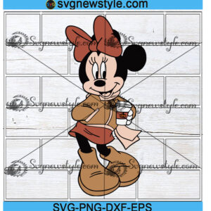 Fall Minnie Svg