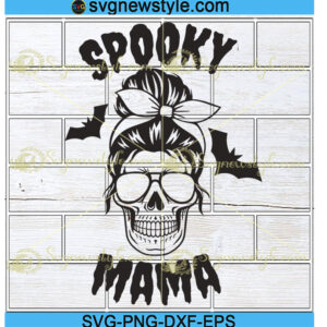 Spooky Mama Svg Designs