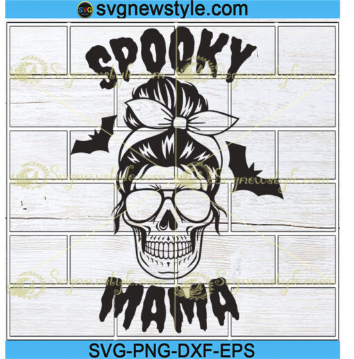 Spooky Mama Svg Designs