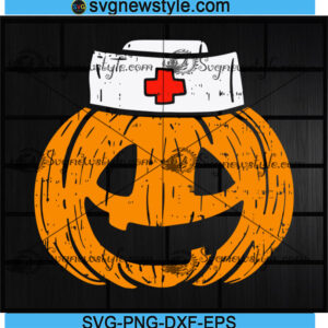 Pumpkin Nurse Svg,