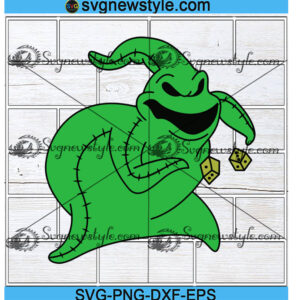 Oogie Boogie Gambler Svg