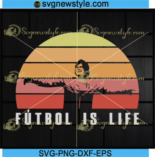 Futbol is Life Svg