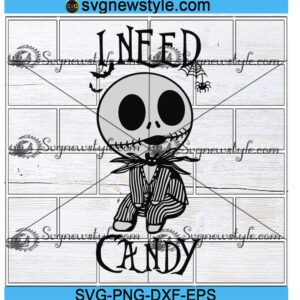 Baby Jack I Need Candy Svg