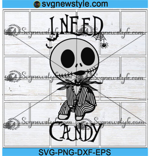 Baby Jack I Need Candy Svg