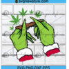 Rolling Blunt Weed Christmas Ornament svg